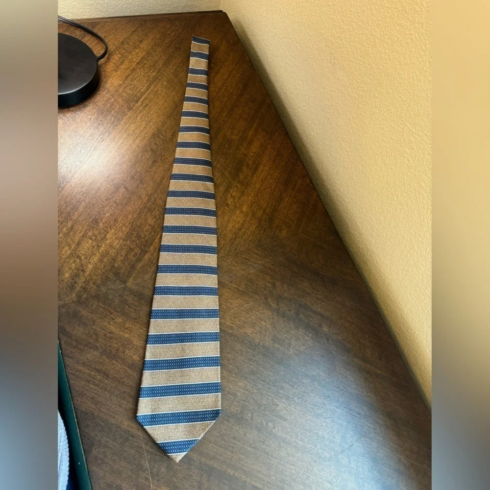 Stafford Silk Striped neck Tie